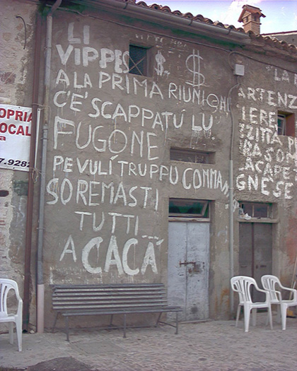 TOPONOMASTICA e CARTELLONISTICA